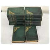Set of Antique Waverley Novels, Poor Condition,