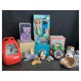 ENESCO MUSIC BOX, AFTER THE PARTY MOUSE, HORSE