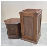 Custom Wooden Bronze Statue Base +