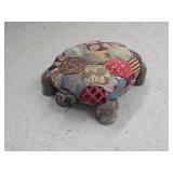 Large Quilted Turtle Ottoman