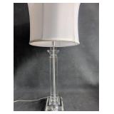 Crystal Column Table Lamp (needs tightened)