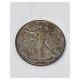 1942 S Walking Liberty Silver Half Dollar