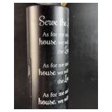 22ï¿½ï¿½ Carson Wind Chime/ Bell We Will Serve The