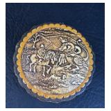 2ï¿½ï¿½ Russian Birch Bark Jewelry Trinket Box