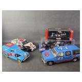 Earnhardt & Petty Nascar Die Cast Collector Cars