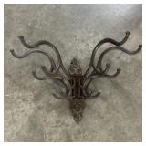 Antique Swivel Hook Coat Rack , Missing center