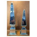 2 Uttermost Alanna Mirrored Obelisks