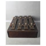 Deagan Vtg. / Antique 4 Plate Chimes Xylophone