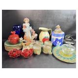 Lot of Pottery & Collectibles