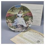 "SCARLETT" KNOWLES LIMITED EDITION ARTISAN PLATE
