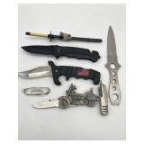 KNIVES FOLDING LOCK BLADES, MOTORCYCLE LOCK