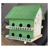 Metal Purple Martin Bird House Vintage 12 Room
