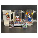 Vintage Budweiser Spuds McKenzie Mugs & Frong