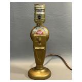 Small Parking Meter Replica Table Lamp Vintage