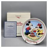 WALT DISNEY SCHMID 1982 "PICNIC FOR TWO" ARTISAN