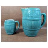McCoy Style Pitcher and Mug