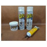 Flex Seal Clear, Concrete Repair & Flex Paste