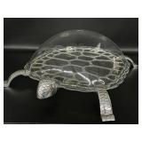1970s Vintage Arthur Court Lucite Turtle Tray