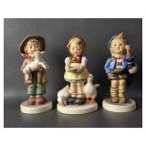 Vtg Hummel Figurines Lost Sheep Be Patient & Home