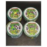All 4 Turtle Tarts Candy TMNT 1991, 2 Sealed, 2