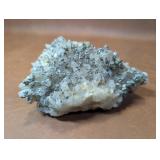 Pyrite in a Quartz Matrix.