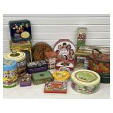 Collectible Tin Lot Older & Newer , No Shipping