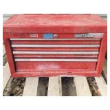 4-DRAWER CRAFTSMAN TOOL CHEST/BOX FULL OF TOOLS