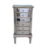 Mirrored Jewelry Armoire