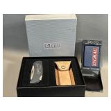 Vintage New Doral Zippo Lighter & Knife