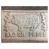 CAST-IRON BACON PRESS
