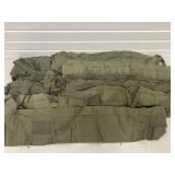 10 MILITARY 5.56 AMMO ON 10 ROUND CLIP BANDOLIERS