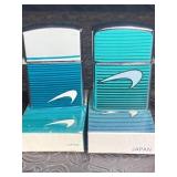 2 NOS VINTAGE NEWPORT CIGARETTE LIGHTERS HADSON &