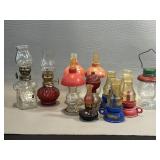 Mini Oil Lamps + Bottles, Candy Jars,