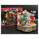Looney Tunes Animated Music Box Deck the Halls ,