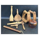 Antique / Vintage Wood Items, Butter Paddle, Keg