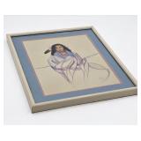 Dana Tiger "Moving Foward" Native American Print