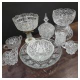 Lot of Vintage Crystal & Glass