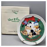 WALT DISNEY 1981 SCHMID ARTISAN PLATE LIMITED