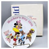 WALT DISNEY SCHMID 1976 ARTISAN PLATE MINNIE