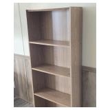 Modern Faux Wood Bookshelf