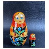Mismatched Nesting Dolls from Russia