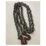 8 FT. CHAIN W/ GOOD HOOKS
