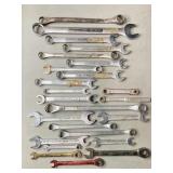 CRAFTSMAN & PENENS WRENCHES OPEN END, BOX END &