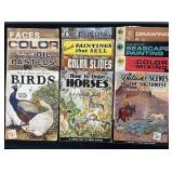 12 Vintage Walter Foster & Grumbacher Art