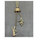 Signed KLJ Kenneth Jay Lane Thai Dancers Pagoda