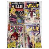 4 Millie the Model Comic Books #1-1966/ #4-1965