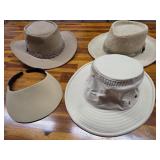 Lot of  Sun Hats Tilley Airflow Scala Pro Series
