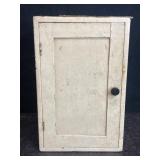 ANTIQUE WOOD MEDICINE/BATHROOM CABINET DOVETAILED