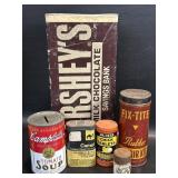 Vintage Advertising Banks, Rubber Repair Kits +