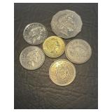 Foreign Coins Australia & Republic of Seychelles